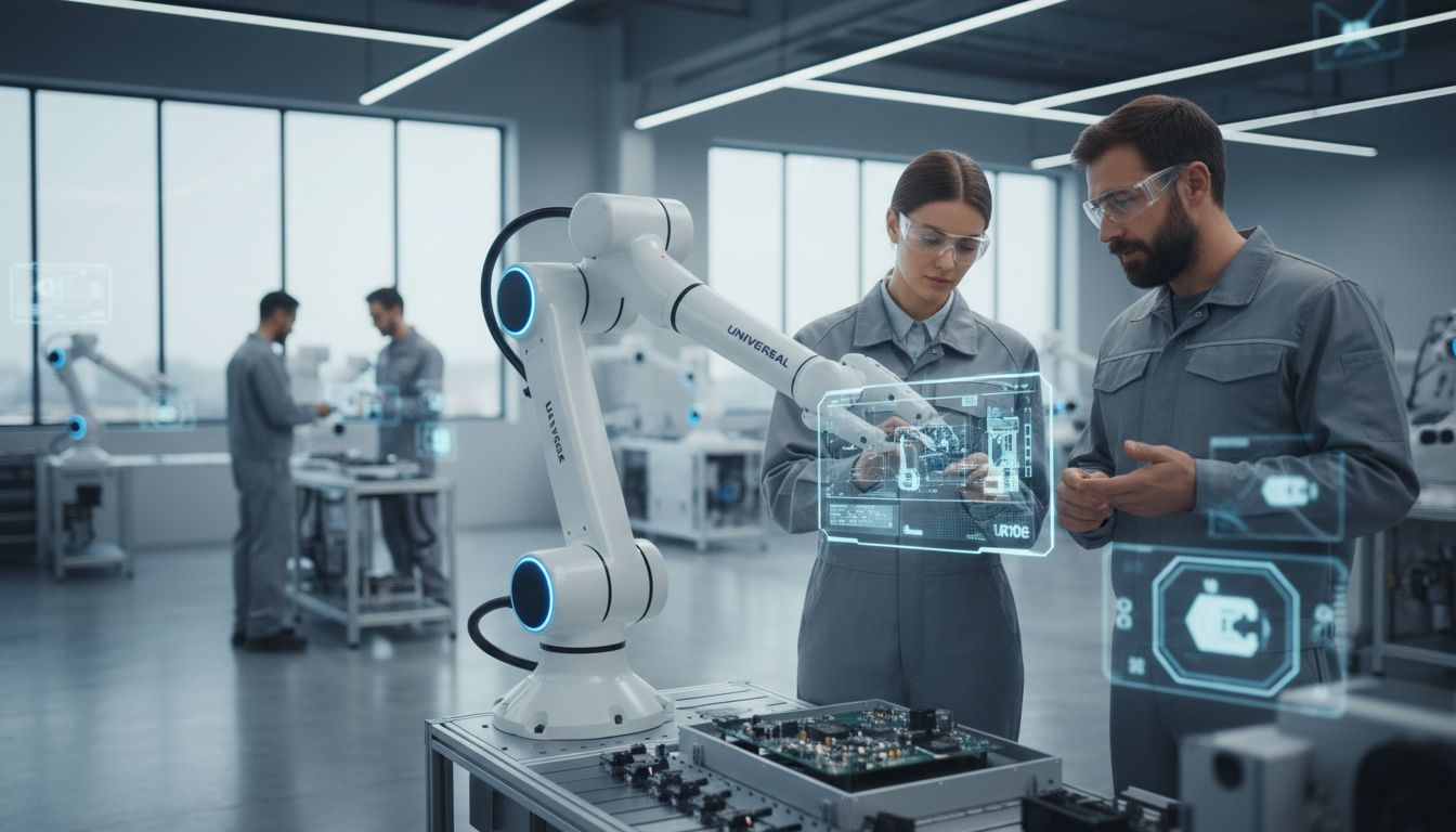 Masa Depan Manufaktur: Peran Robot Kolaboratif di Industri 4.0